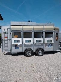 trailer Boeckmann trasporto 3 cavalli 