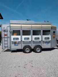 trailer Boeckmann trasporto 3 cavalli 