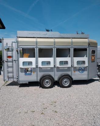 trailer Boeckmann trasporto 3 cavalli 