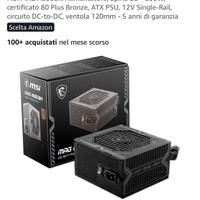 MSI MAG A650BN Alimentatore