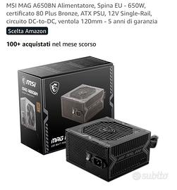 MSI MAG A650BN Alimentatore
