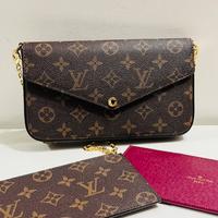 Borsa Louis Vuitton Felicie pochette tela monogram
