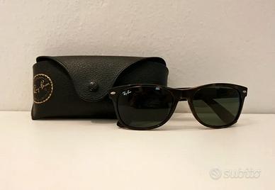 Occhiali da sole Ray-Ban rettangolari tartarugati