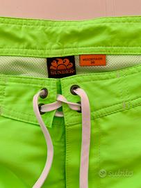 Costume Sundek verde fluo