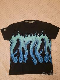 t shirt Uomo OCTOPUS L BLACK