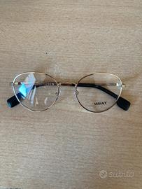 Occhiali tondi verdace