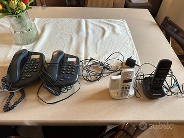 2 telefoni fissi e cordless