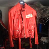Tuta in vera pelle inglese Ducati tg 44