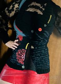 Desigual gilet lungo senza manica