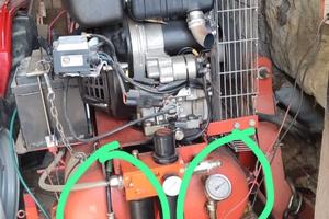 Lombardini 6 CV accensione batteria