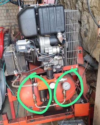 Lombardini 6 CV accensione batteria