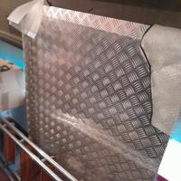 Rampa carrozzina disabili in acciaio mandorlato