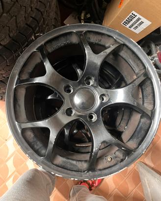Cerchi  17, 18 gomme 35, 255/76R17 Jeep Wrangler