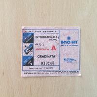 Biglietto Inter - Napoli 1980/81