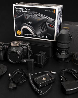 KIT CINEMA Blackmagic 6K + Tilta + Sigma 18-35