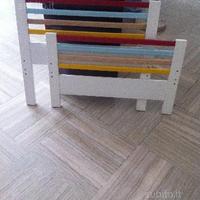 Lettino nuovo colorato per bimbi