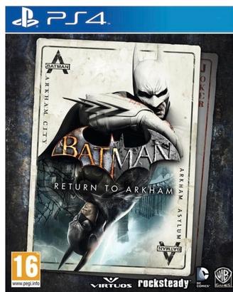 Batman Arkham asylum arkham city ps4