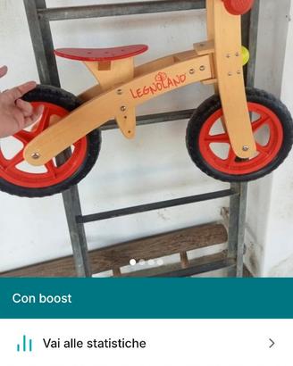 Bicicletta senza pedali