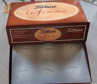 Cofanetto palline da golf nuove Titleist