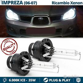 Lampadine XENON D2S 6000K 35W per Subaru Impreza 2