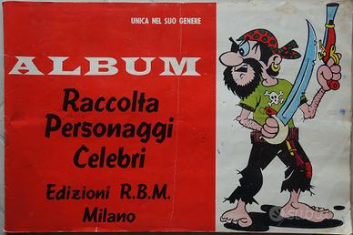 Album RBM anni 70 - Personaggi Famosi