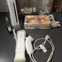 Wii Bianca completa + 3 giochi *spedizione 1€*