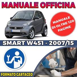 MANUALE OFFICINA SMART FORTWO W451 (2007 - 2015)