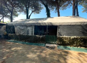 2 roulotte stanziali camping zadina