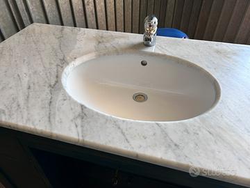 Mobile da bagno in legno massello