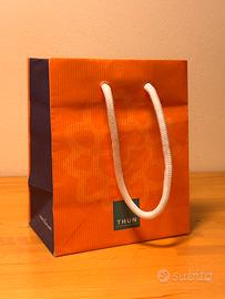 Shopper Thun piccola in carta con manici in corda