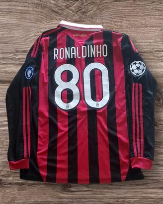 🔴⚫ Maglia Milan RONALDINHO  taliga XL