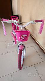 bicicletta bambina unicorno, 16 pollici