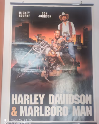 Poster Harley-Davidson e Marlboro man