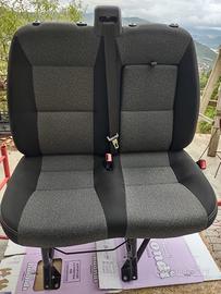 Sedile passeggero doppio con poggia testa Fiat Du