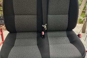 Sedile passeggero doppio con poggia testa Fiat Du