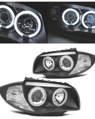 FARI BMW E81 E87 E82 E88 ANGEL EYES CCFL FONDO NER