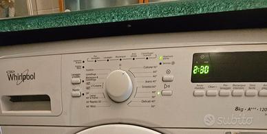 Whirpool LAVATRICE 8kg. A+++