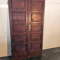 Antico portone a 2 ante senza telaio