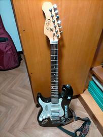 Chitarra elettrica mancina