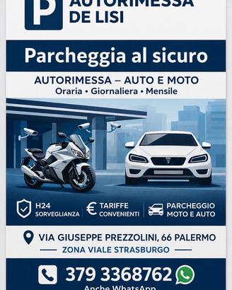 Posti auto e moto -zona viale Strasburgo