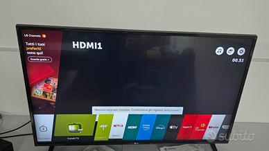 Smart TV LG 43" 4K Ultra HD HDR