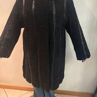 pelliccia vera astrakan