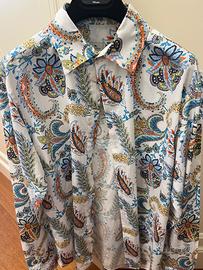 Camicia uomo Etro misura 40 fantasia in cotone