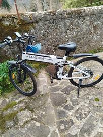 SAMEBIKE LO26 Bici Elettrica Pieghevole 26‘’