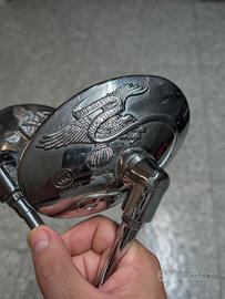 Specchietti retrovisori universali per moto, 10 mm