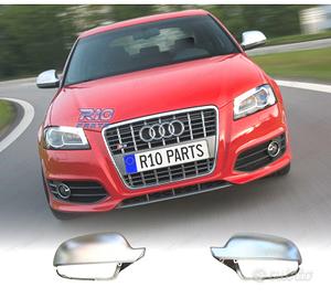 GUSCI SPECCHIETTI PER AUDI A3 A4 A5 CROMATI