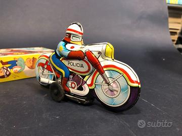 moto sprint polizia in latta Roman Spain frizione