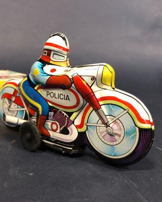 moto sprint polizia in latta Roman Spain frizione