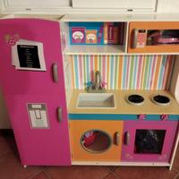 CUCINA GIOCATTOLO IN LEGNO PER BAMBINI