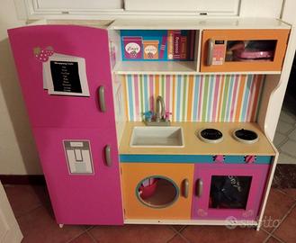 CUCINA GIOCATTOLO IN LEGNO PER BAMBINI